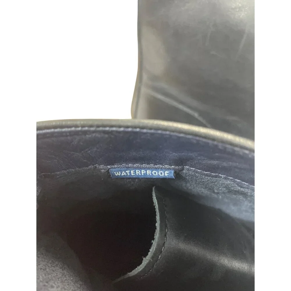 Cole Haan Mens Black Leather Ankle Chukka Waterproof Boots Sz 11.5M SKU 9545 - Picture 7 of 16